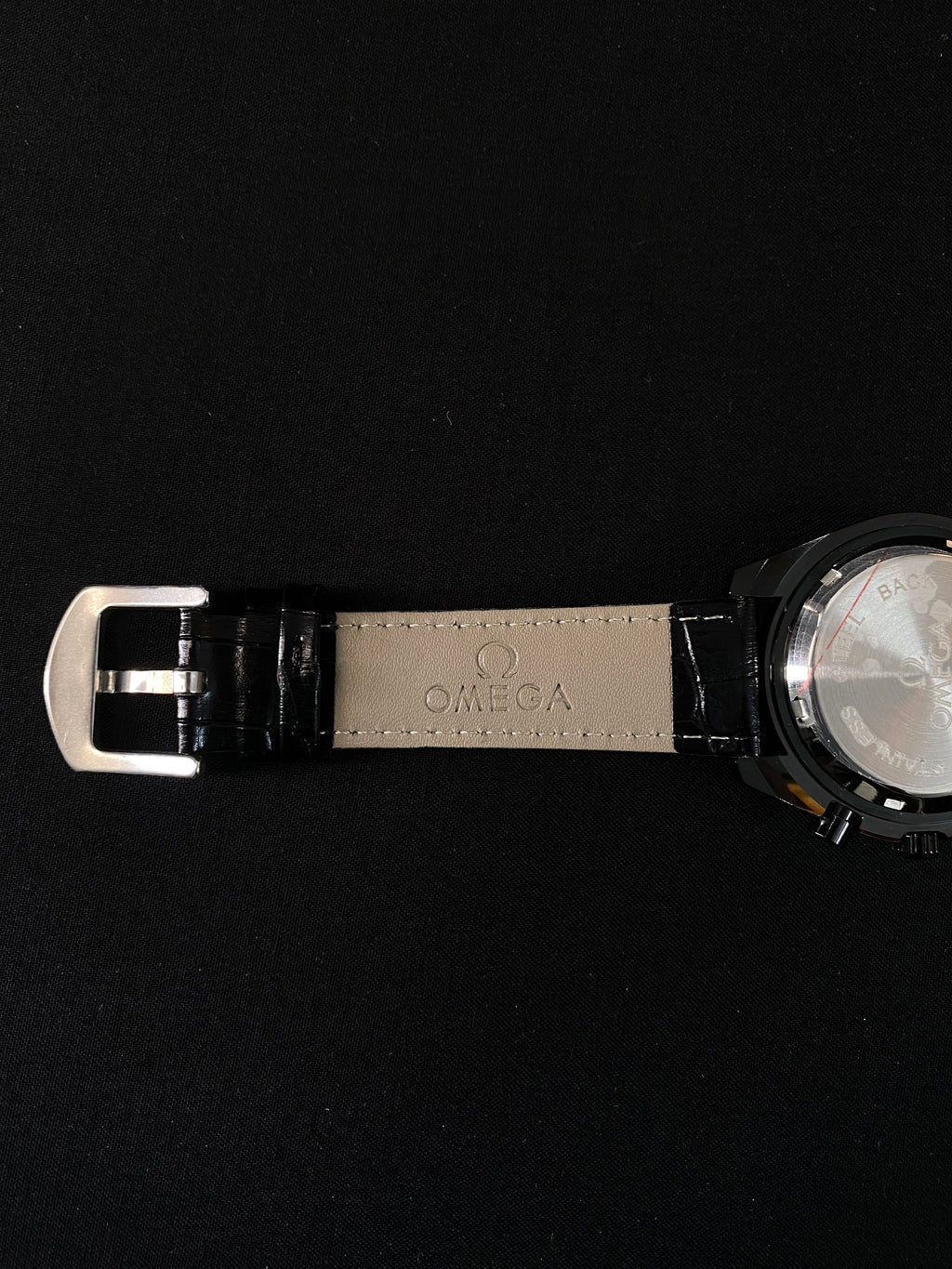 Omega speed master professional belt