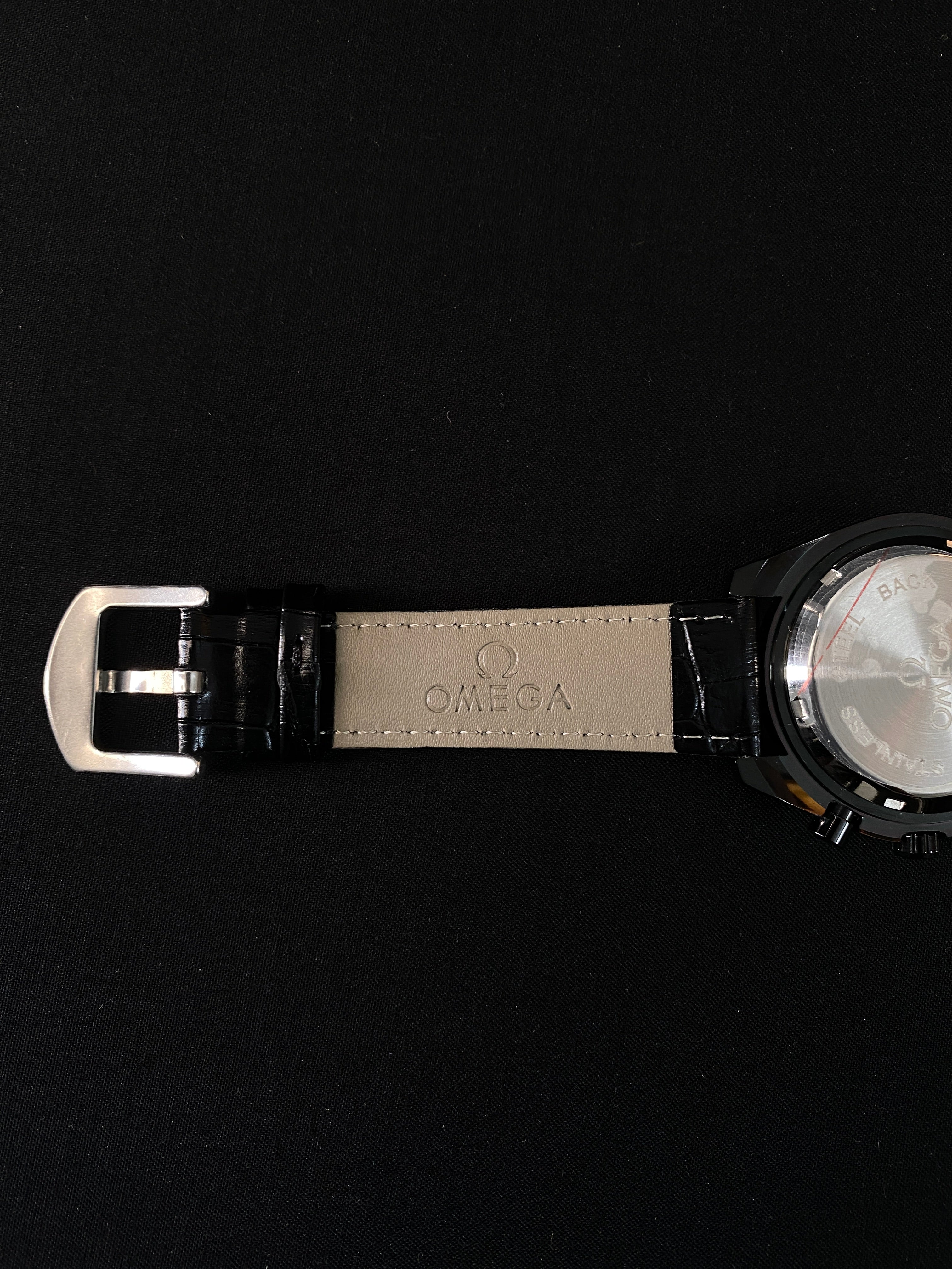 Omega speed master professional belt