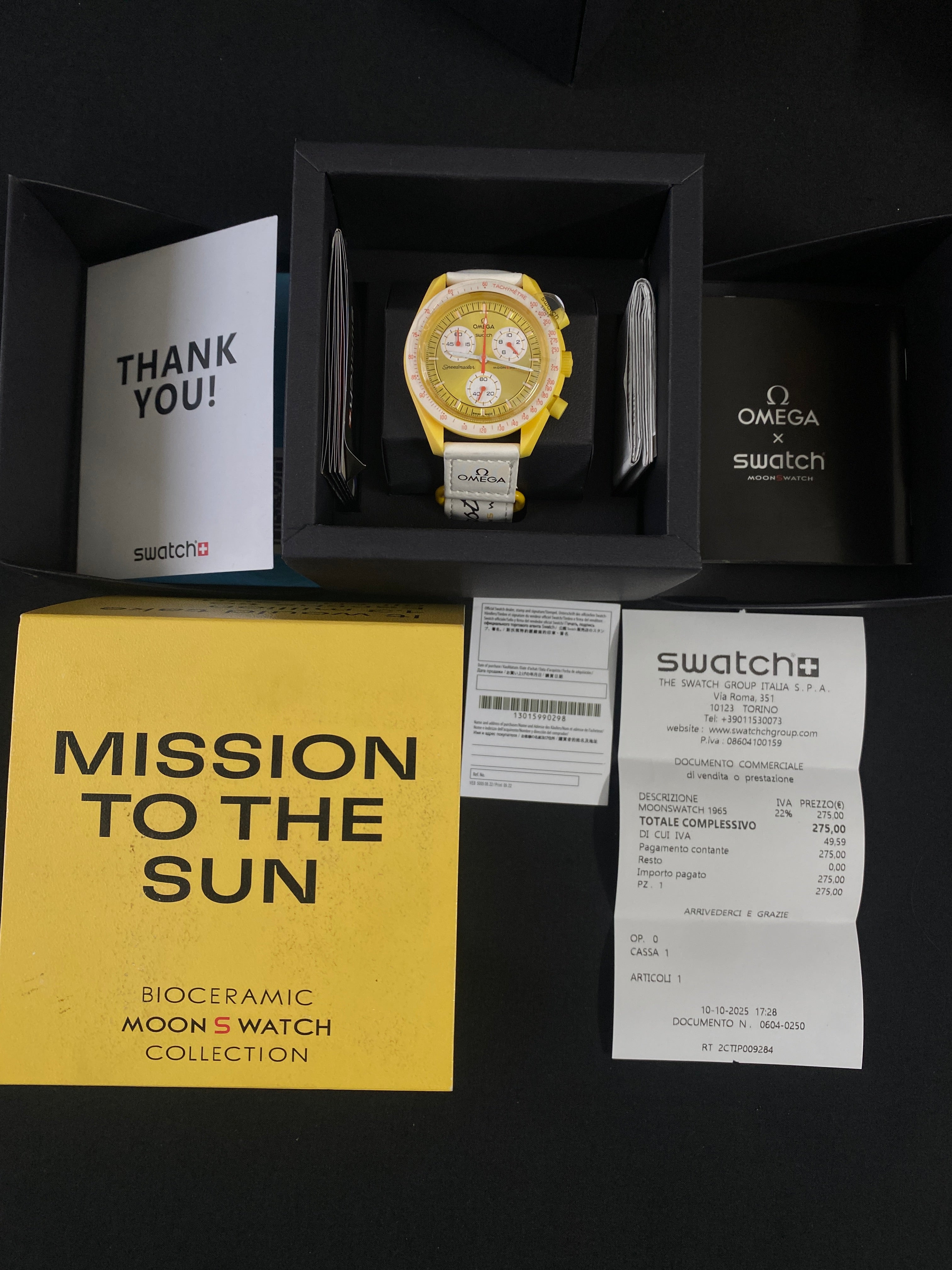 Omega x Swatch Mission To Sun