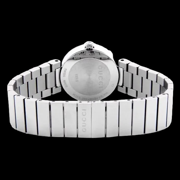 Gucci Interlocking  Stainless Steel Silver Quartz Watch for Ladies - YA133503