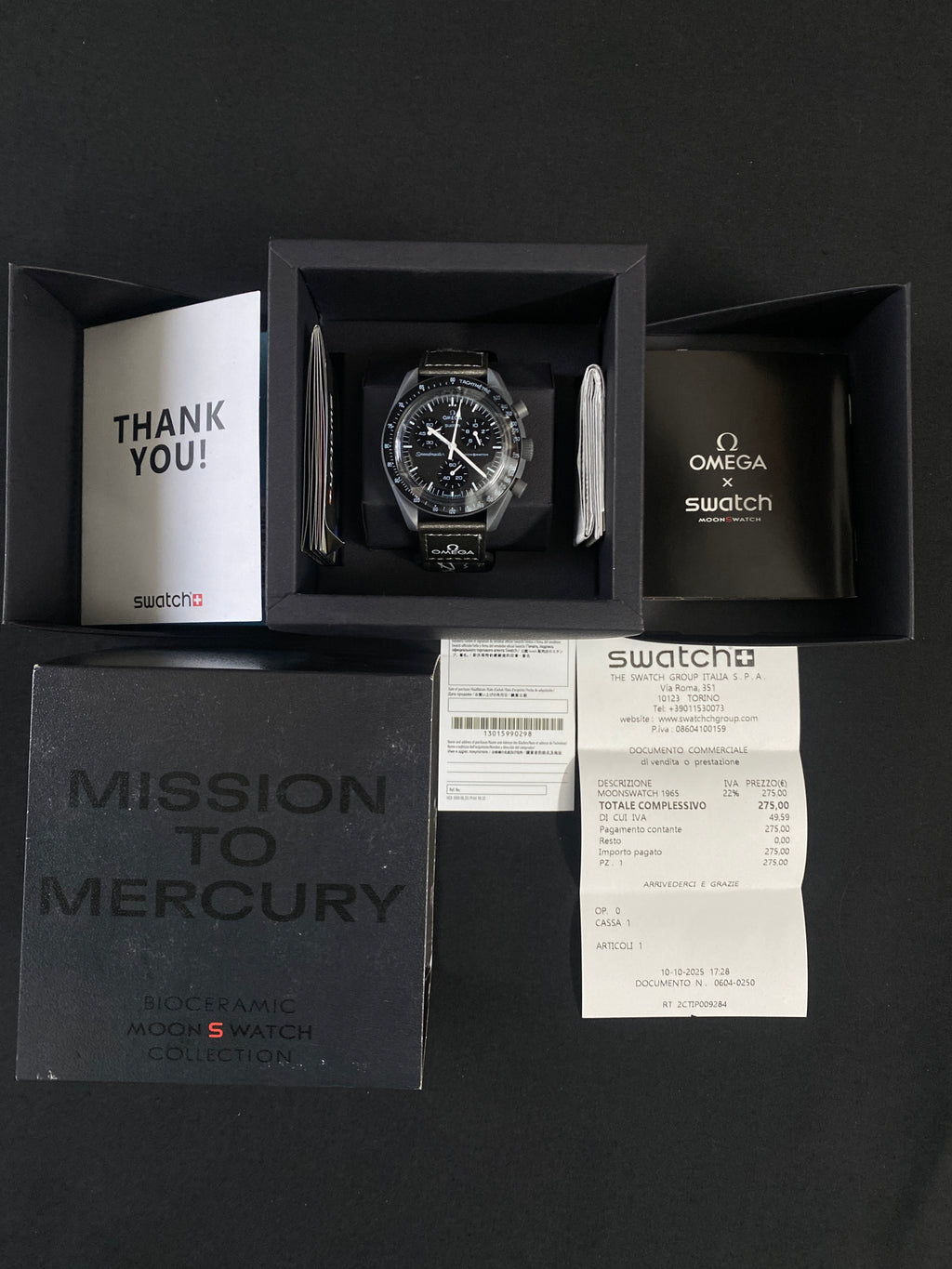 Omega x Swatch Mission To Mercury