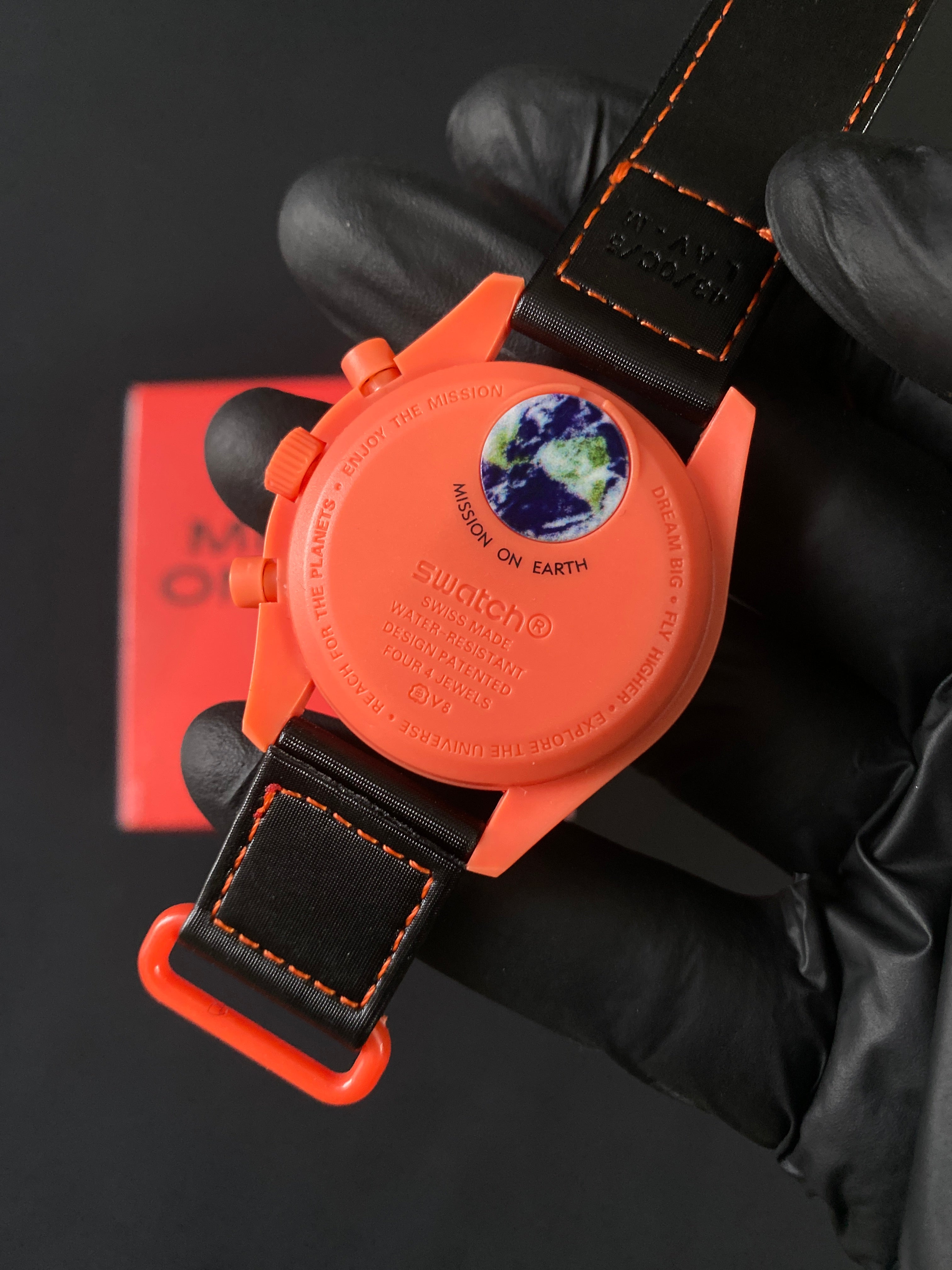 Omega x Swatch Mission On Earth Lava