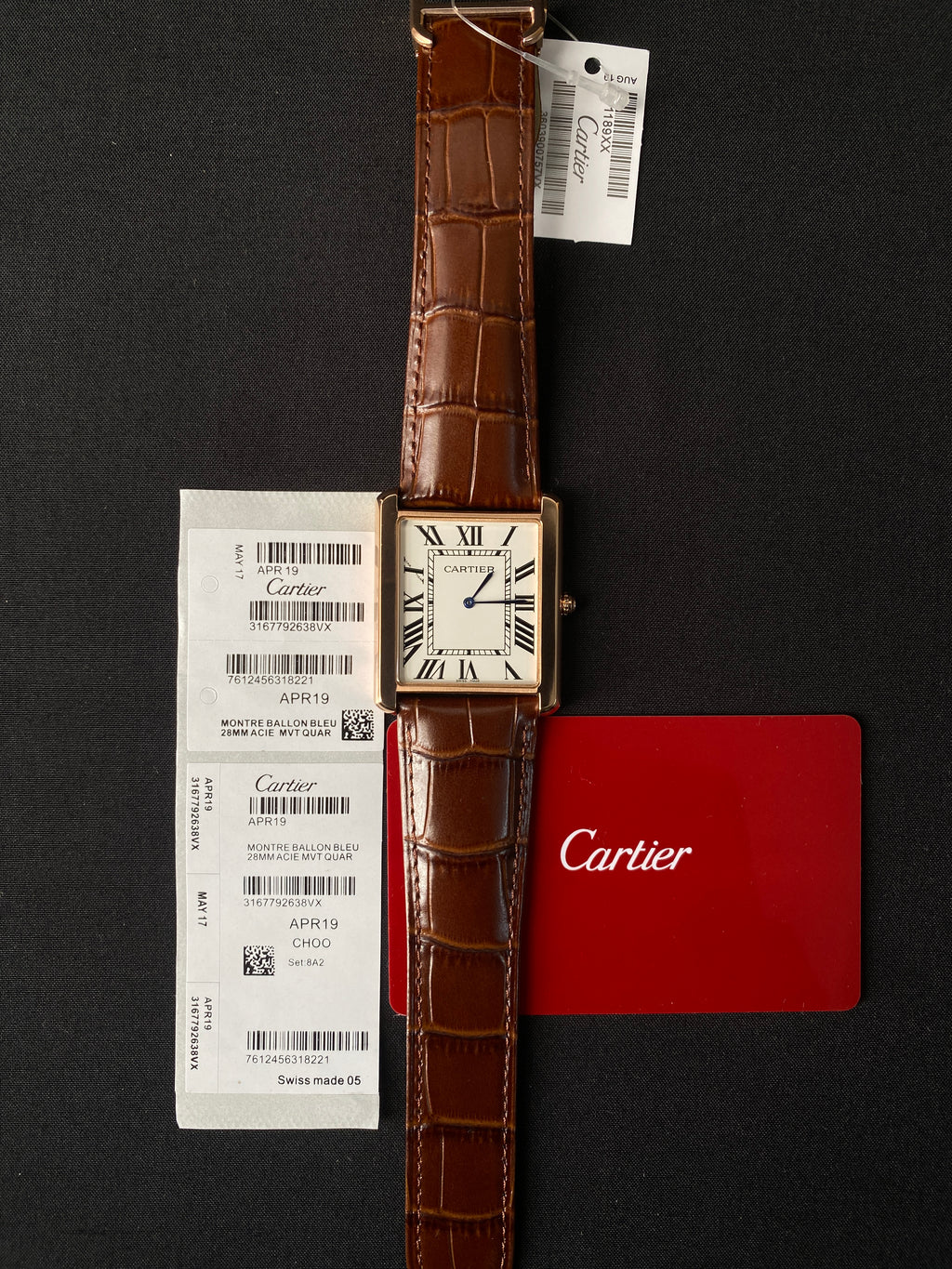 (Cartier Tank superclone ( large size )