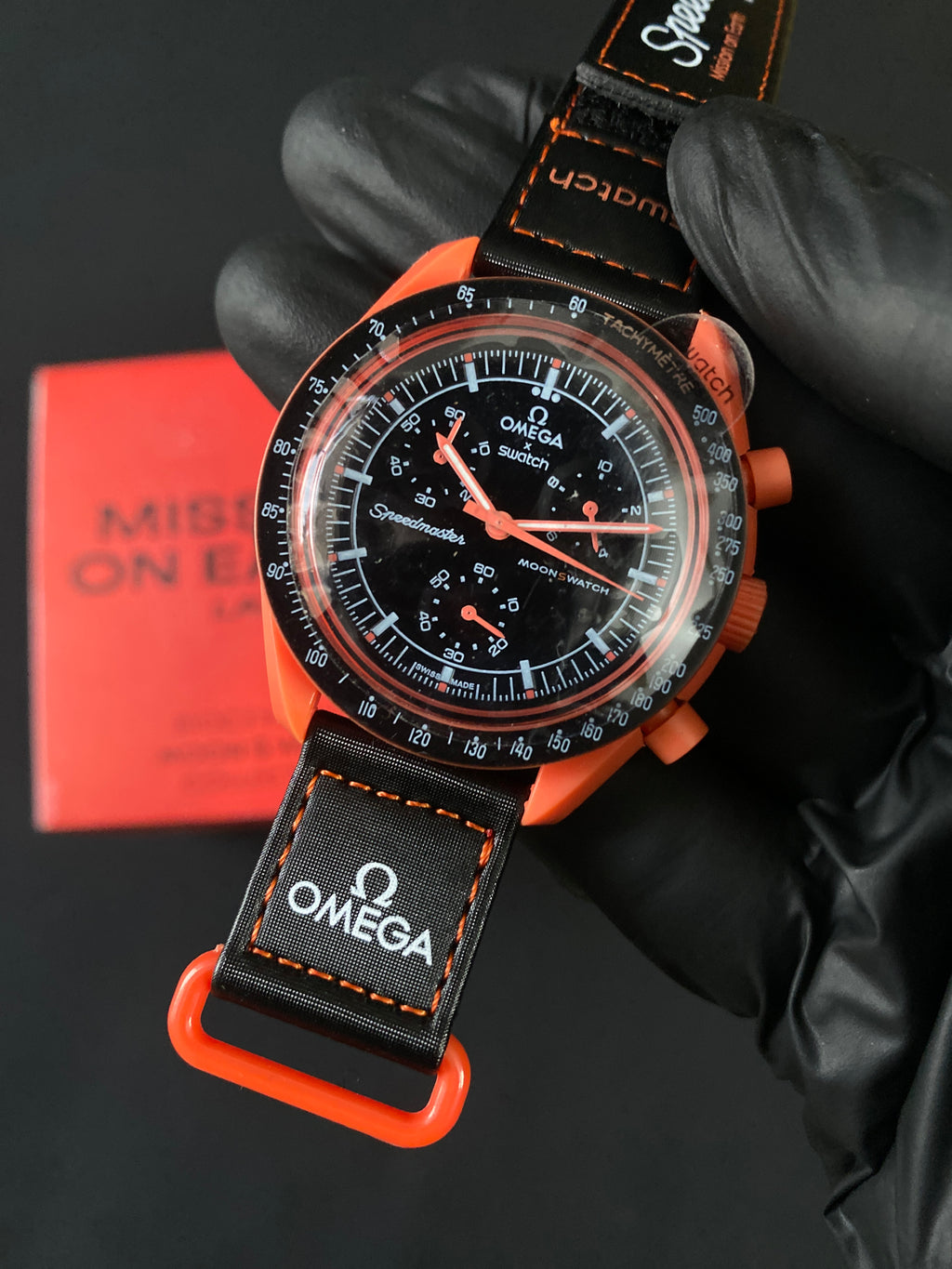 Omega x Swatch Mission On Earth Lava