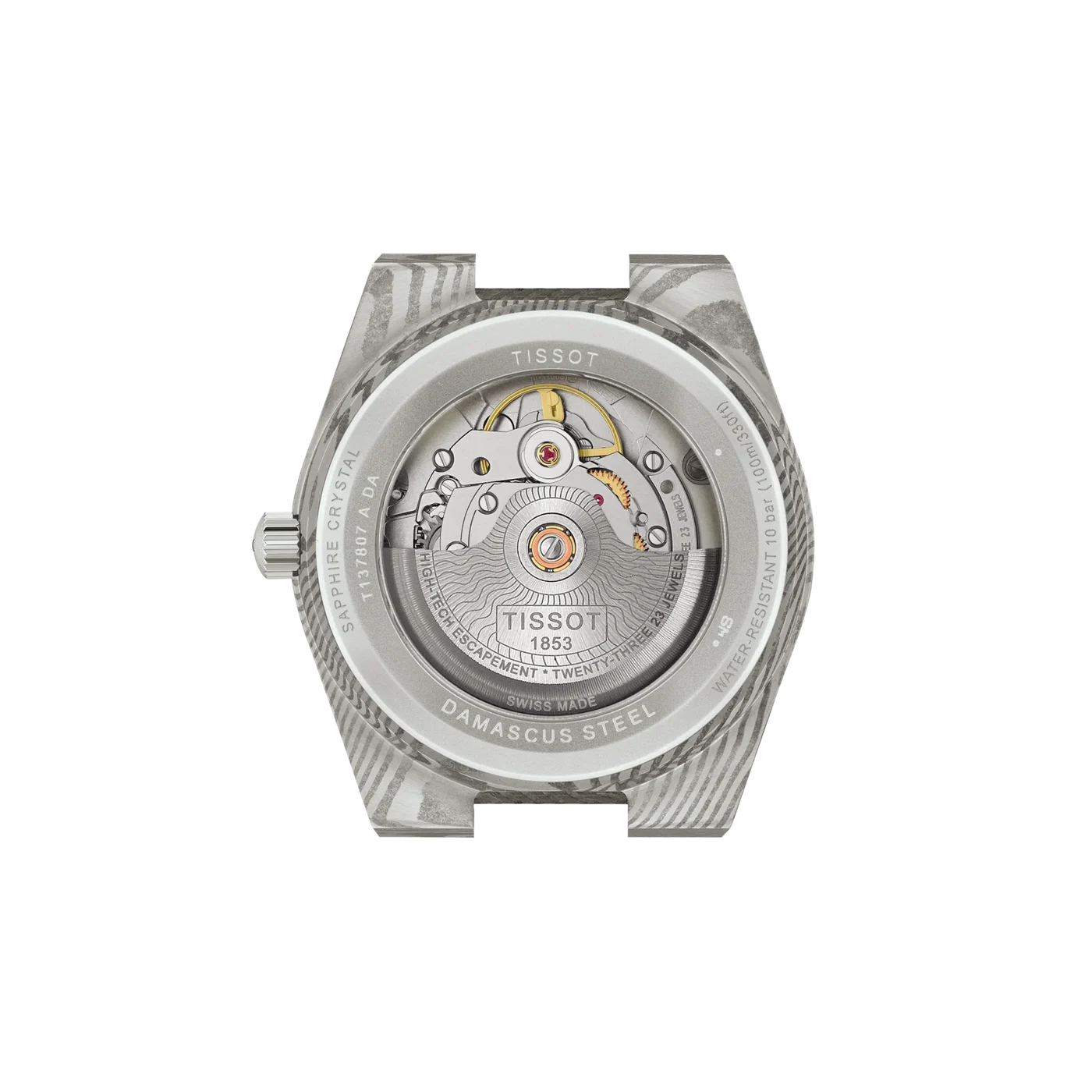 TISSOT PRX DAMASCUS STEEL 38MM Automatic T137.807.96.081.00