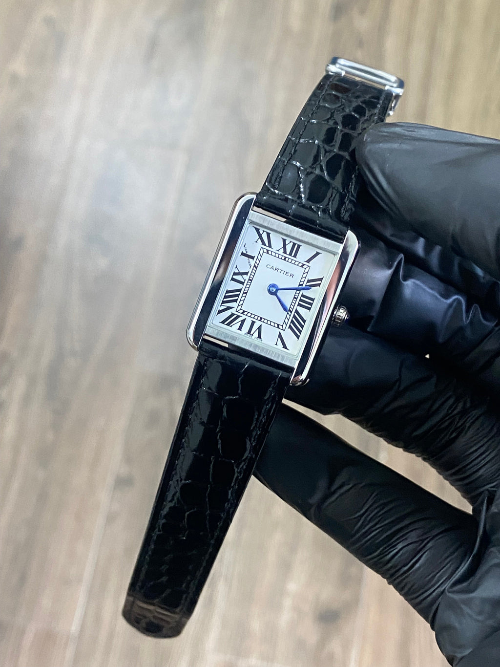 Cartier tank small size (orignal straps)