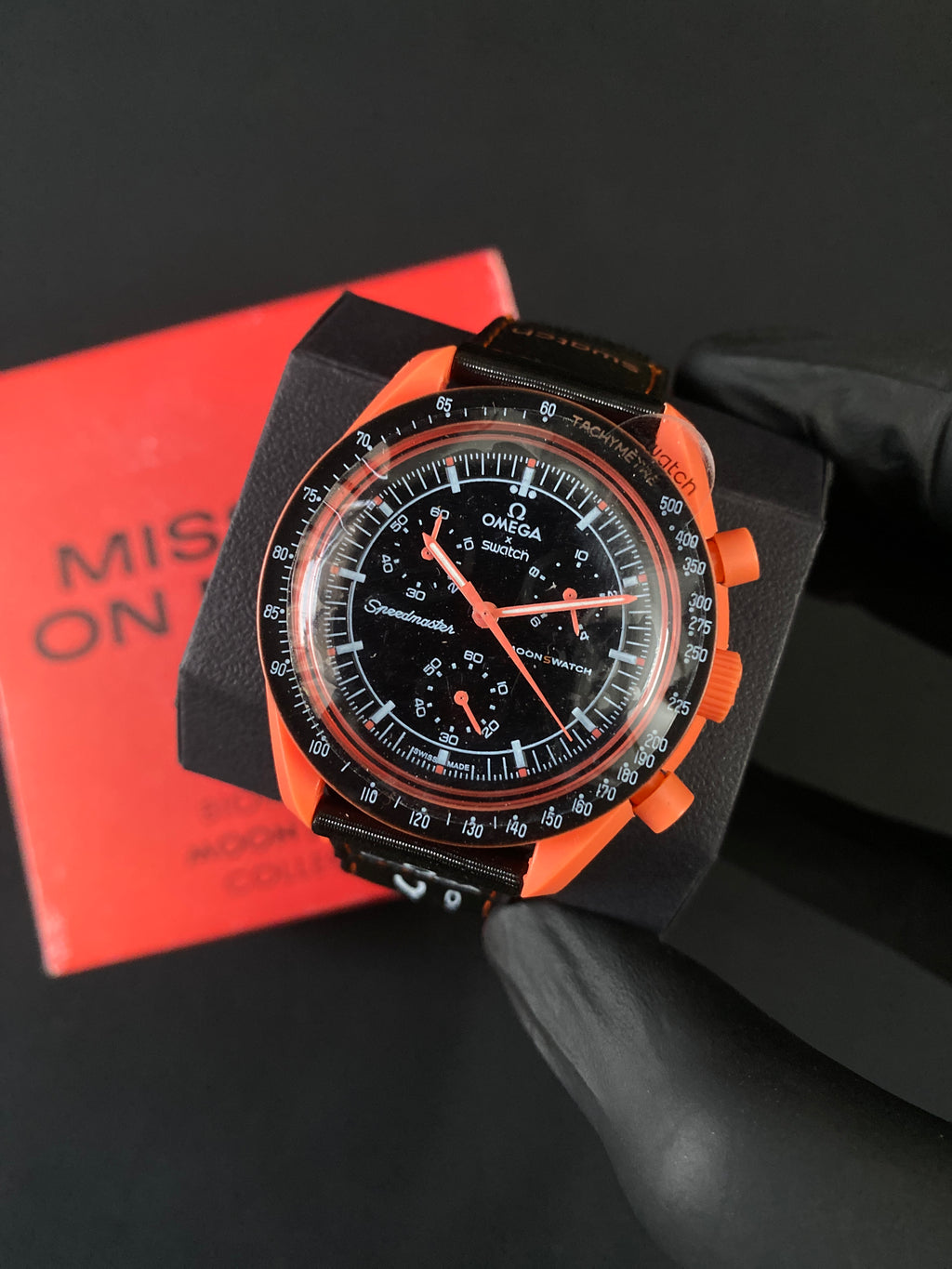 Omega x Swatch Mission On Earth Lava