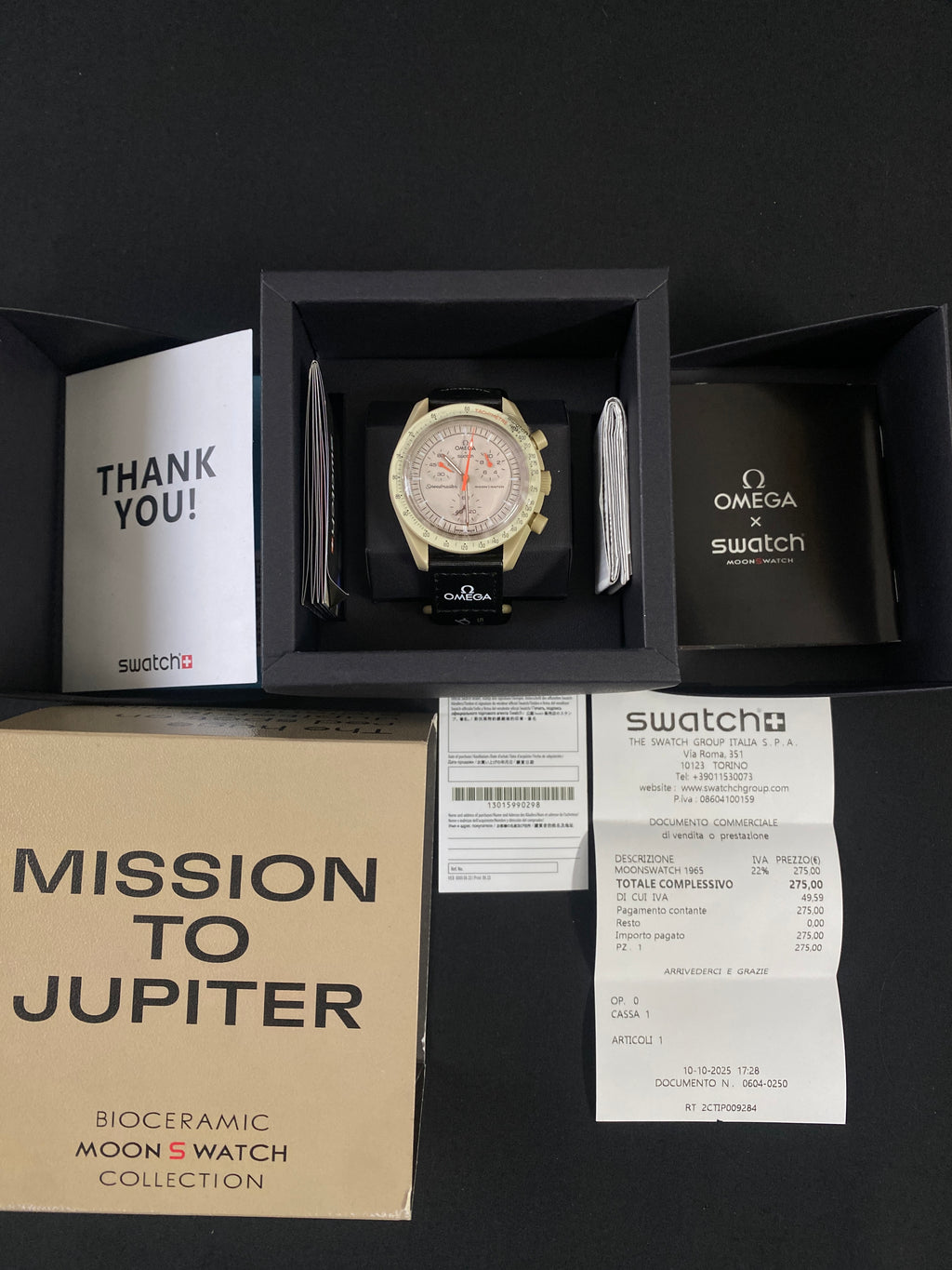 Omega x Swatch Mission To Jupiter