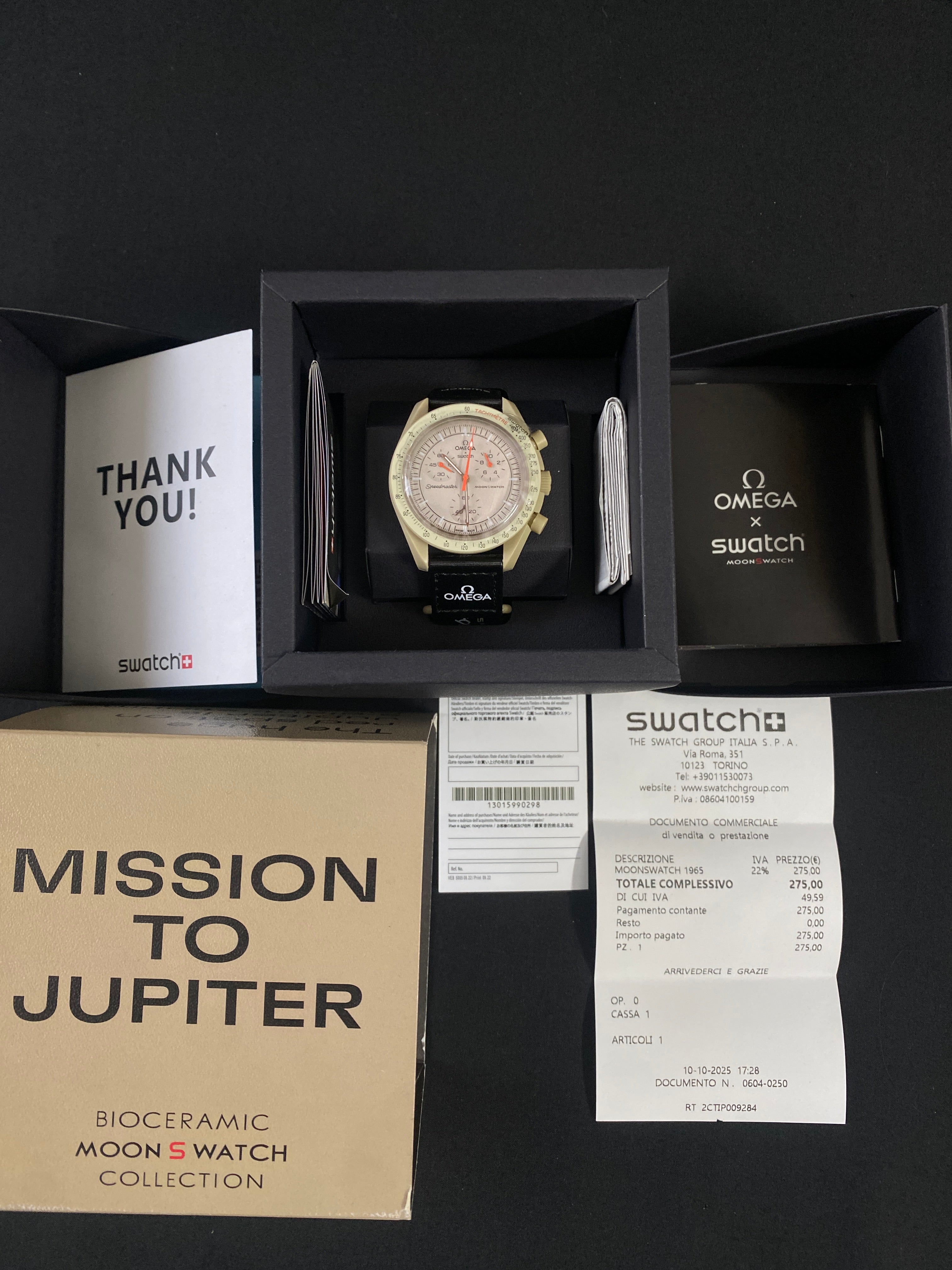 Omega x Swatch Mission To Jupiter